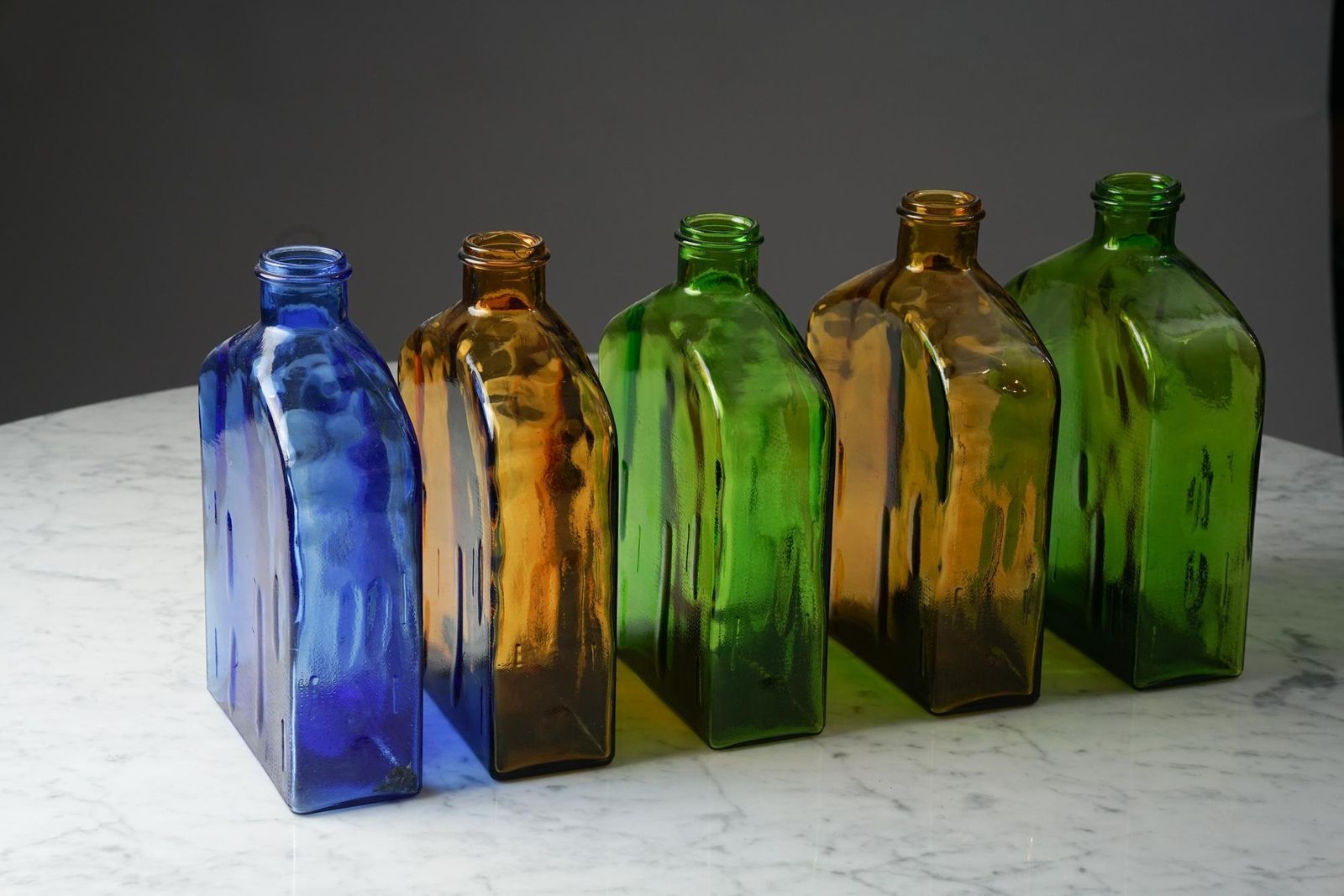 Set Of Art Glass 'Lankkupullo' By Helena Tynell For Riihimäen Lasi, 1970s photo 2422.0