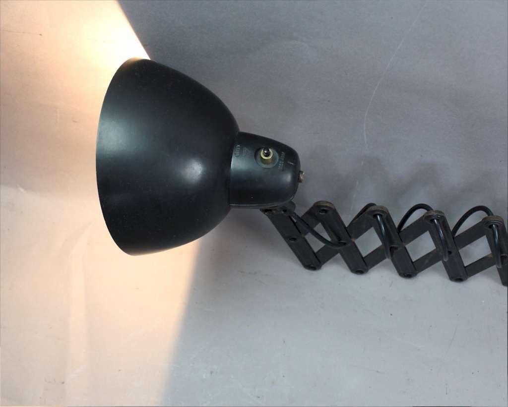 Bauhaus Extending Scissor Wall Lamp By Ika Lbl photo for sale