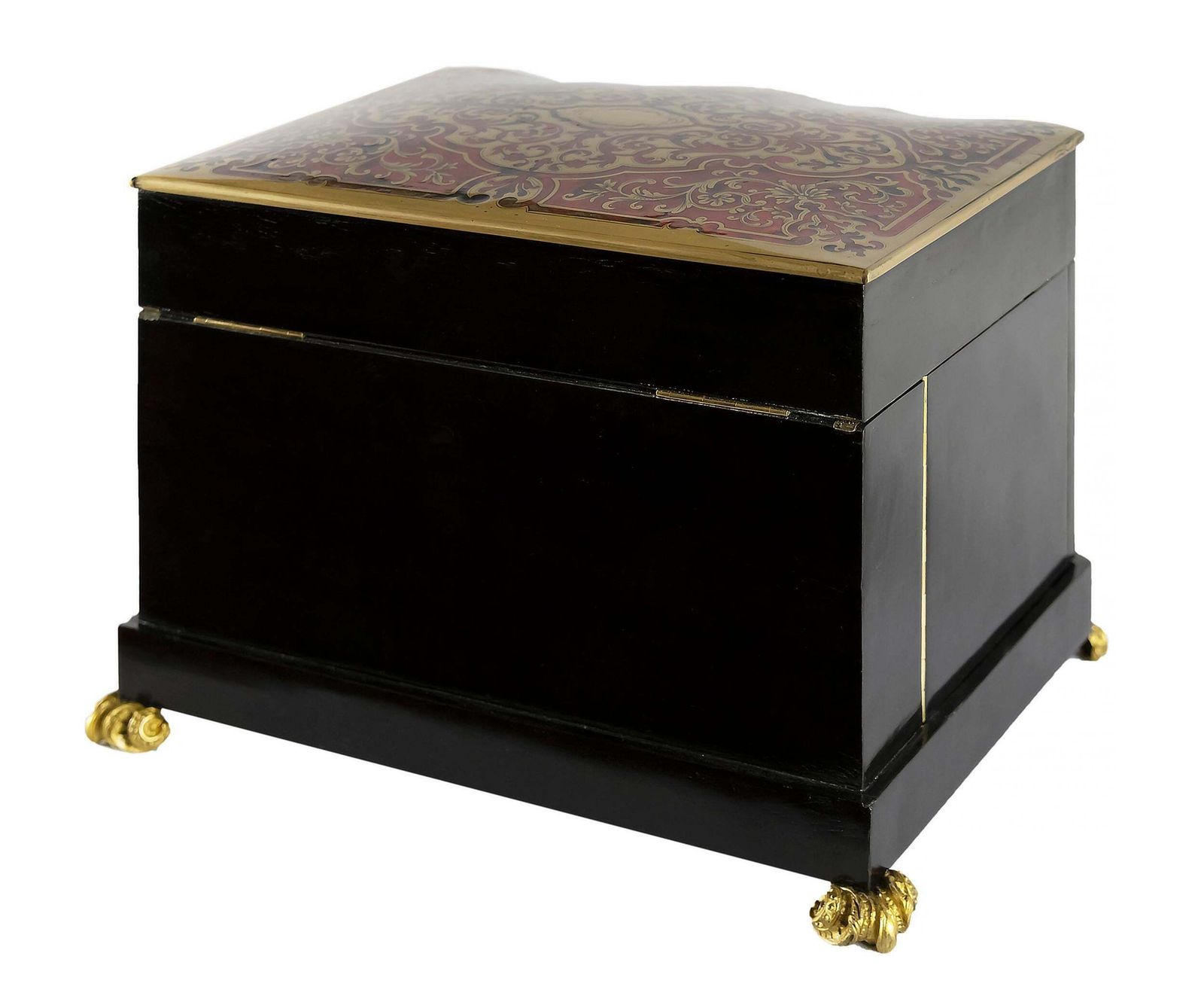 19th Century French Boulle / Napoleon III Liqueur Cave Box photo 6374.0
