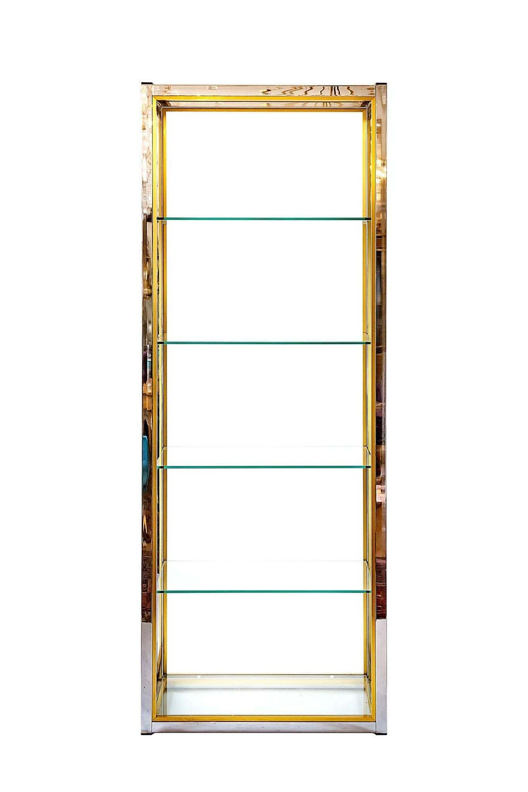 Pair Of Mid Century Italian Shelves By Renato Zevi, Circa 1970 photo furniture