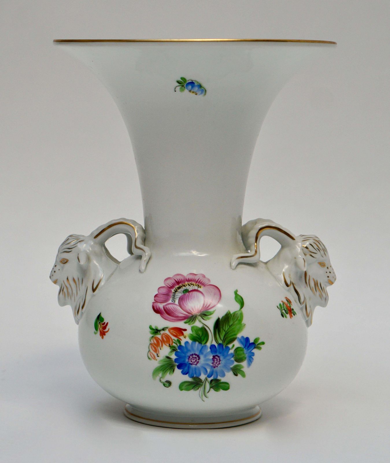 Herend Rothschild Birds Porcelain Vase photo furniture
