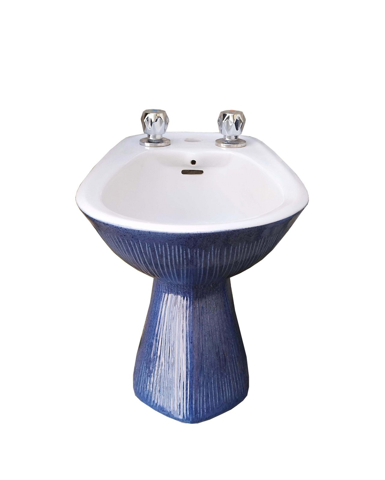 Antonia Campi For Sci Laveno "Gardena" Bathroom Fixtures, Italy, 1970s photo vintage