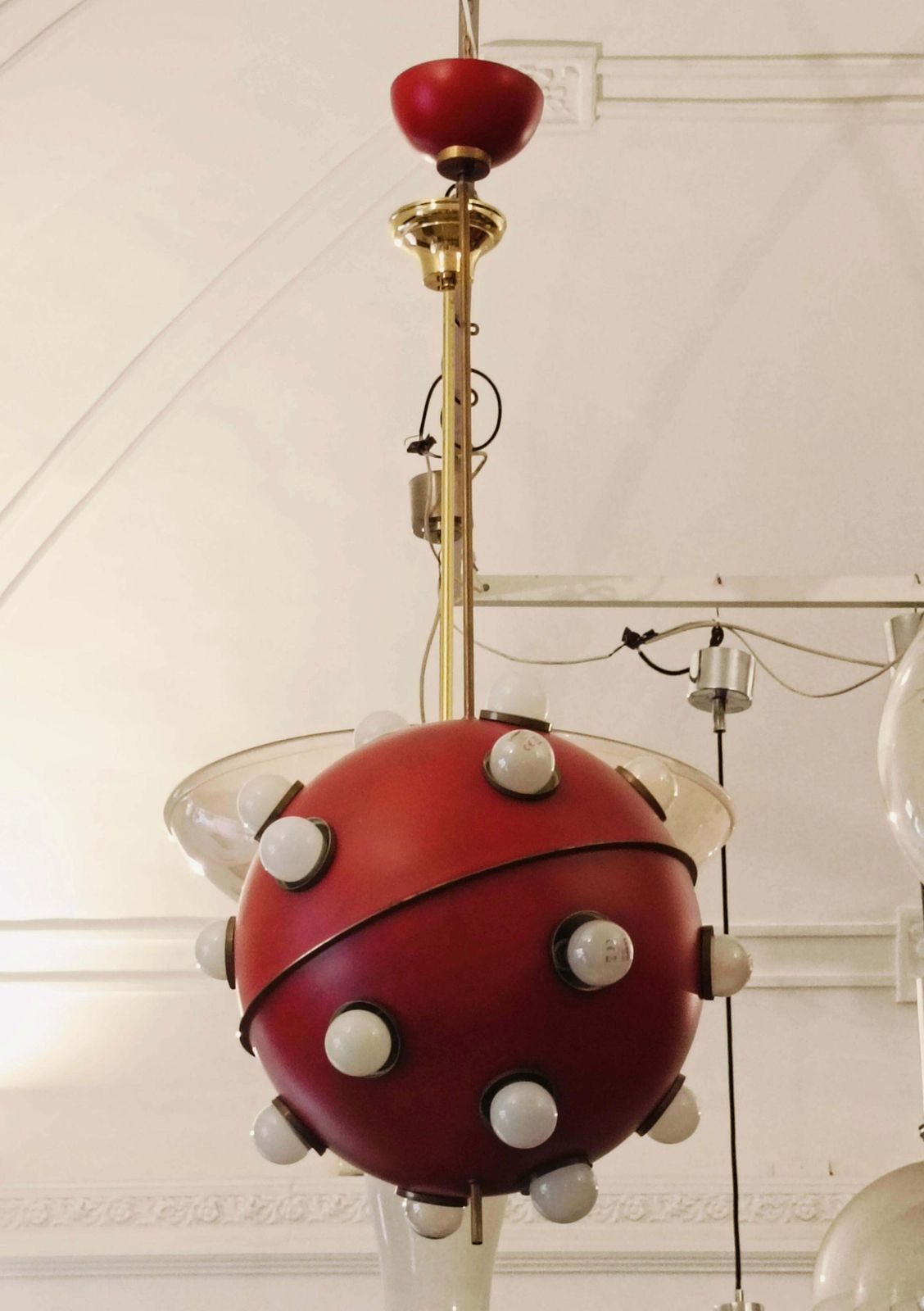 Oscar Torlasco For Lumi Chandelier Mod.553, Italy 1960s photo Lighting