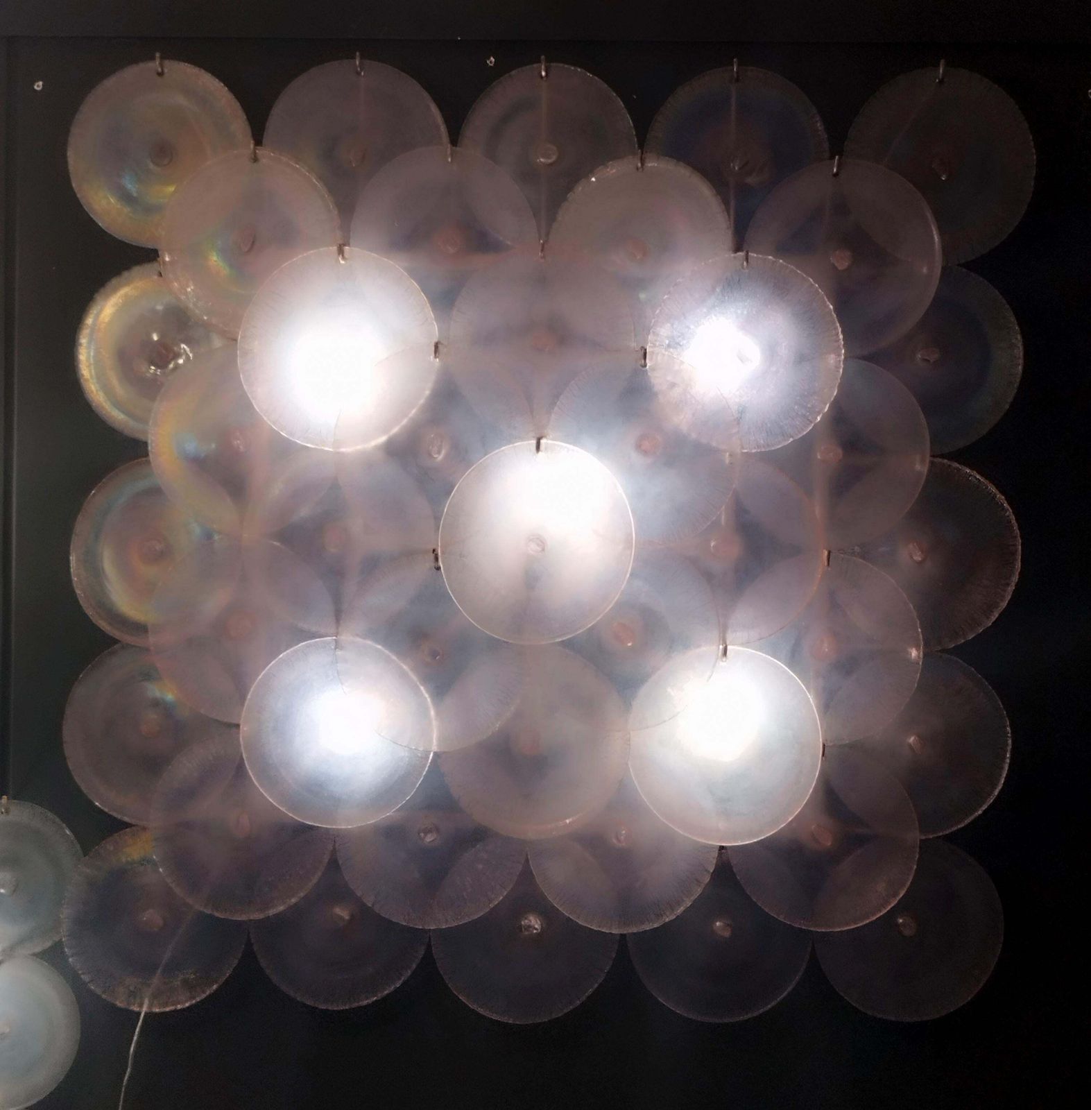Carlo Nason For Mazzega Murano Glass Wall Lamp, Italy 1960s photo buy