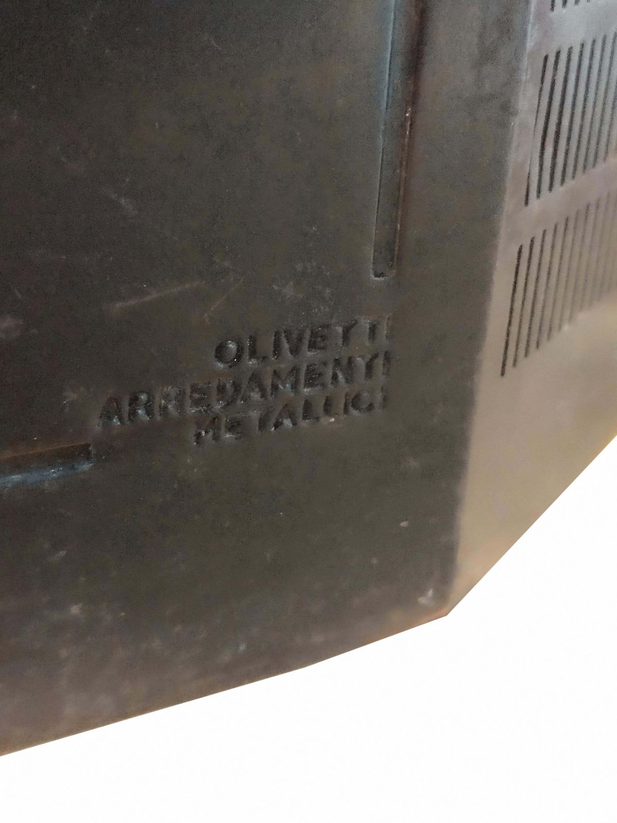 Studio Bbpr For Olivetti Sintesis "Arco" Office 3 Drawer Desk, Italy 1960s photo buy