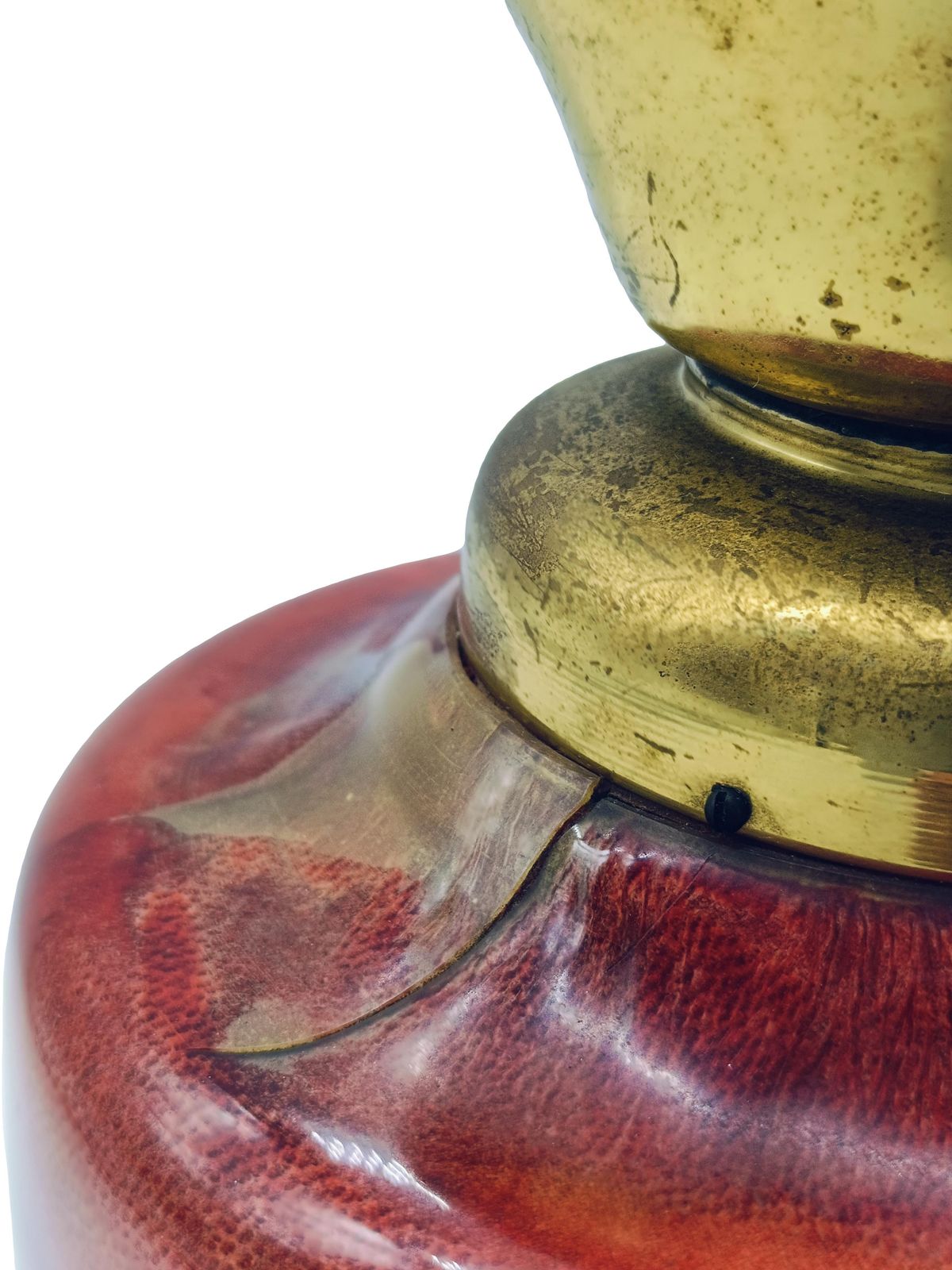 Aldo Tura For Macabo Goatskin And Brass Carafe, Italy 1960s photo 297.0