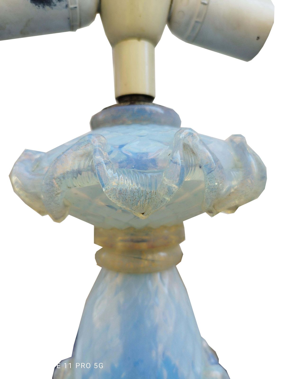 Barovier & Toso Murano Glass Floor Lamp, Italy 1940s photo Lighting