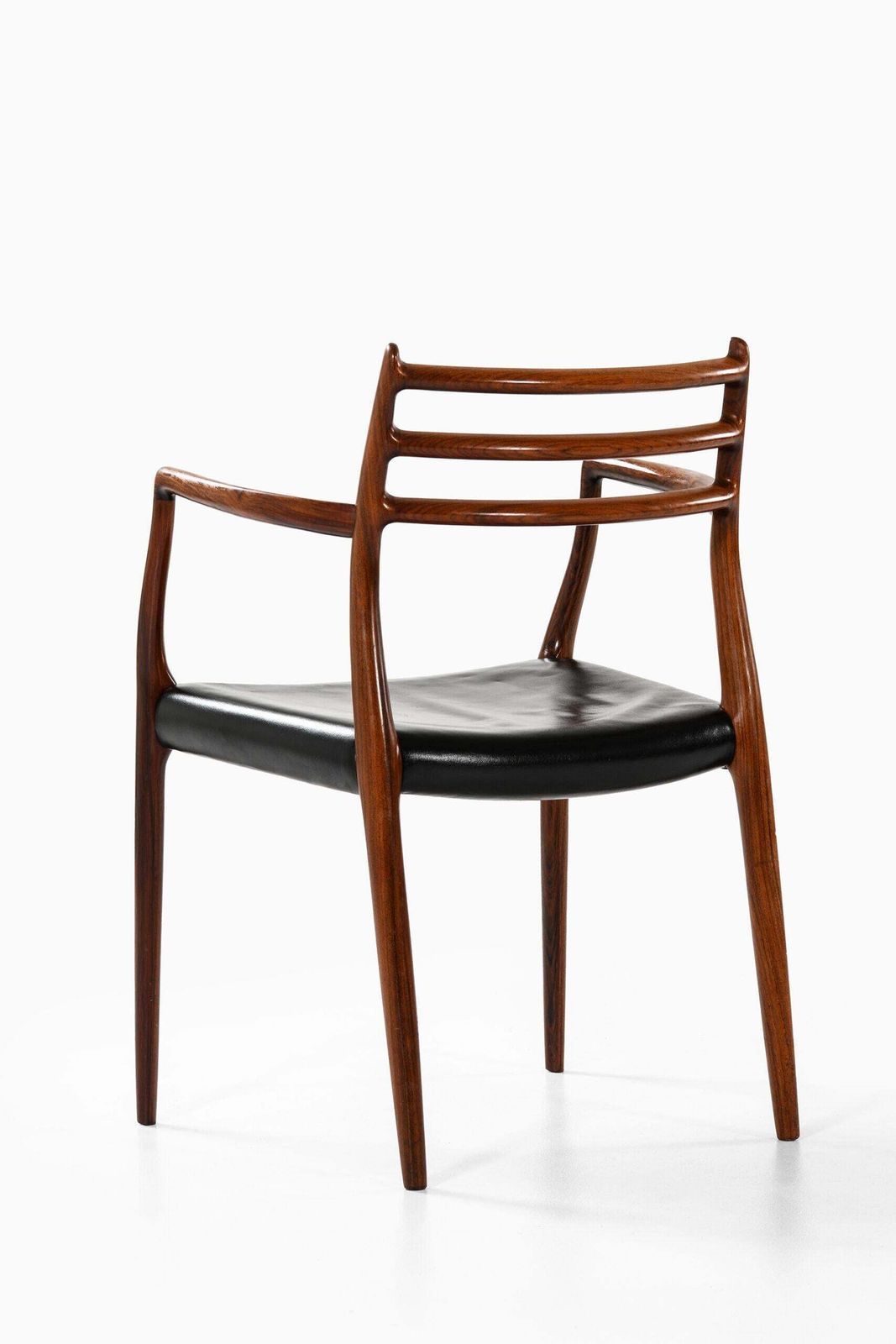 Niels Otto Møller Armchair Model 62 Produced By J.L Møllers Møbelfabrik photo vintage