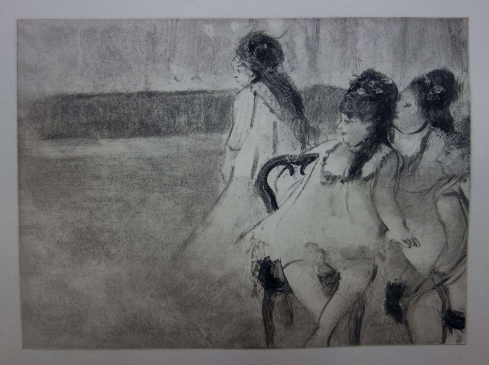 (After) Edgar Degaswhorehouse Scene : Prostitutes Dressed As Ballerinas   Etching1935