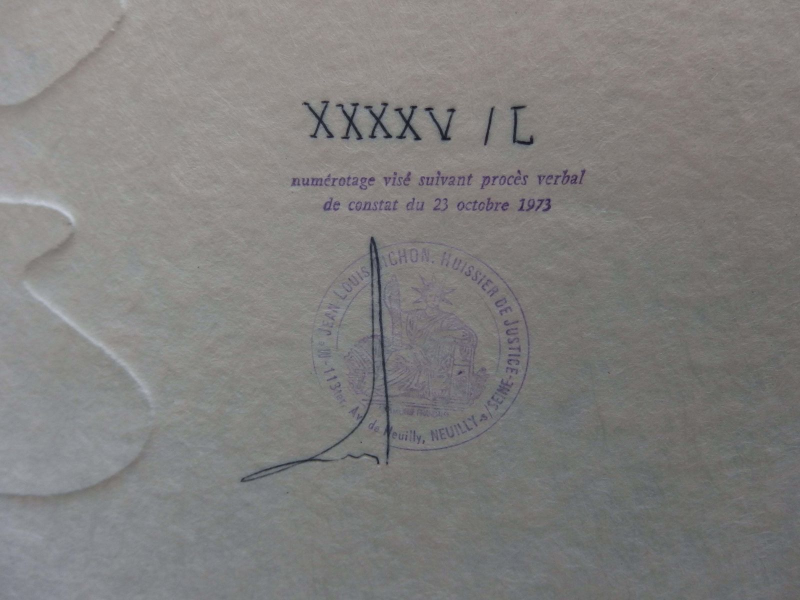 Salvador Dalí­Ten Recipes Of Immortality : Holography Of The Squirrel   Signed Etching1973 photo for sale