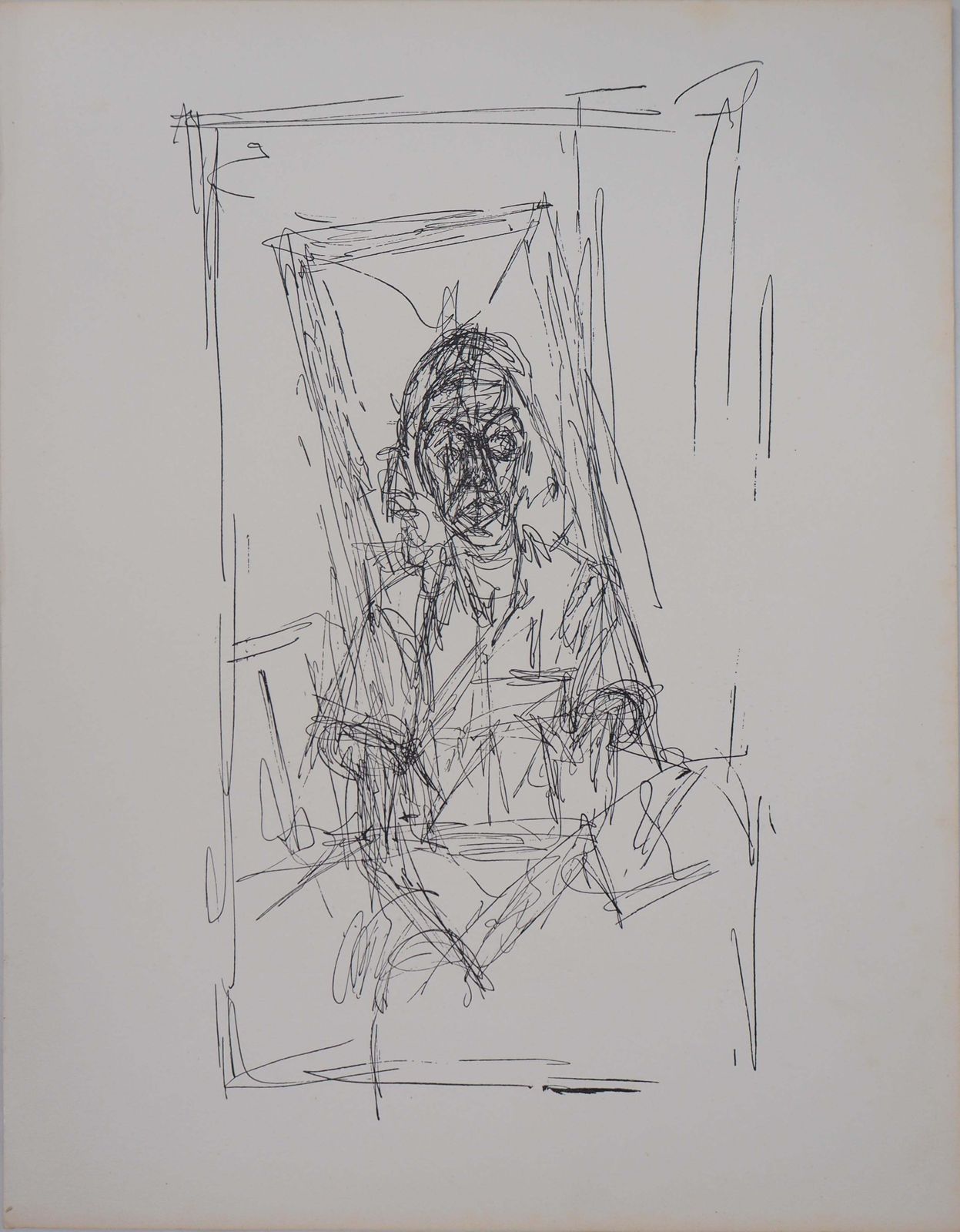 Alberto Giacomettimother   Original Lithograph, 19561956