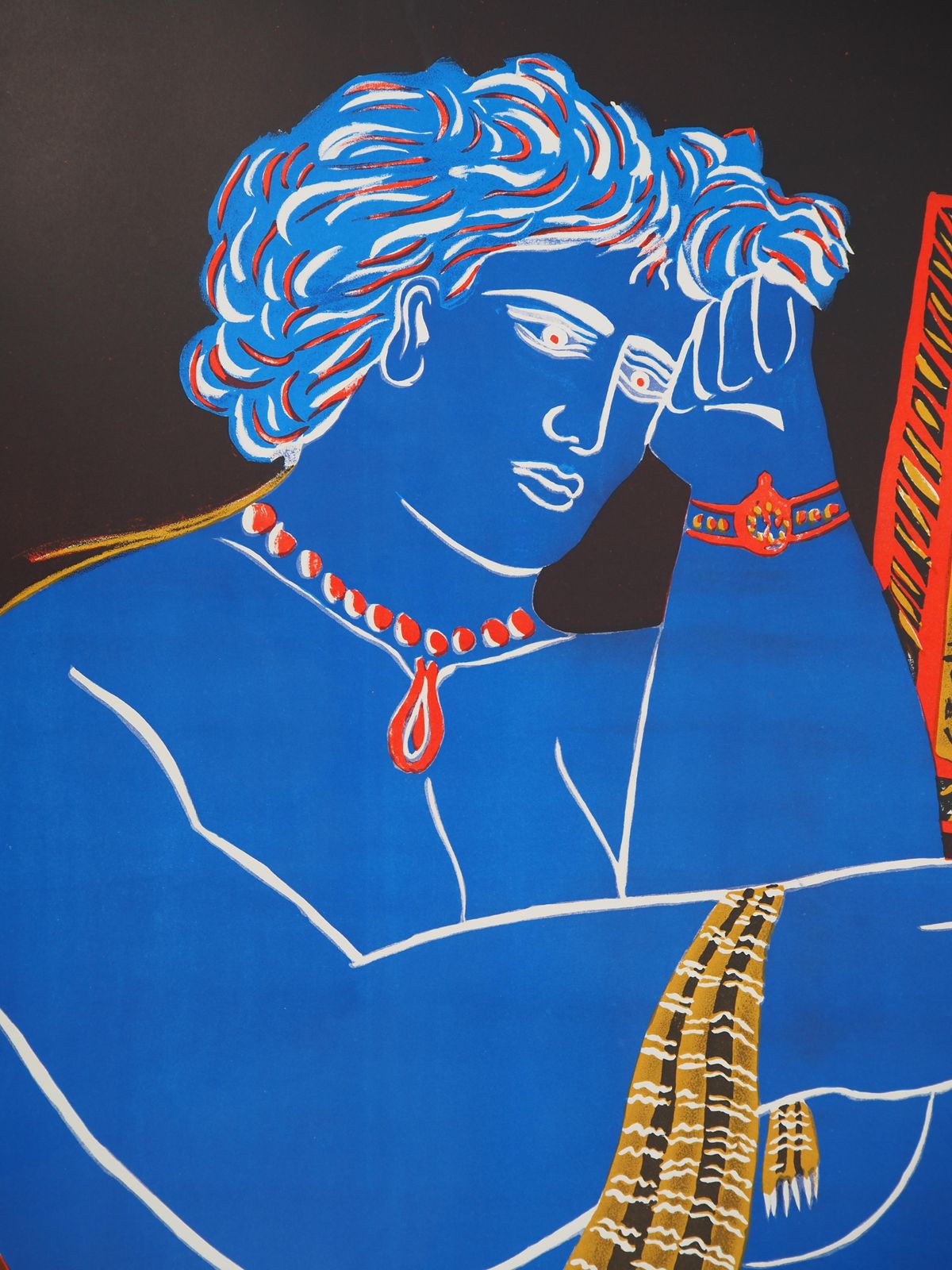 Alekos Fassianosgreece : Thinker With A Watch (Fiac 1978)   Original Lithograph, 19781978 photo 416.0