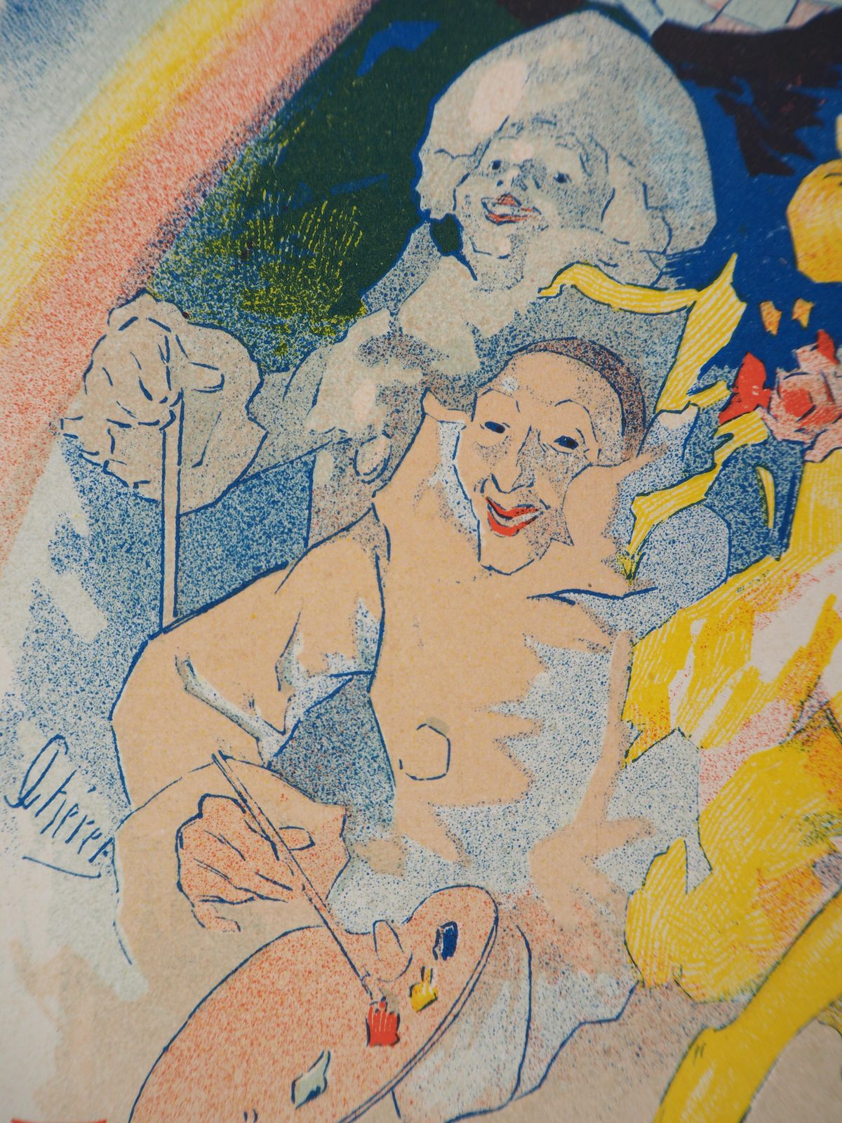 Jules Chéretfolies Bergère   Lithograph (Les Maîtres De L'affiche), 18951895 photo for sale