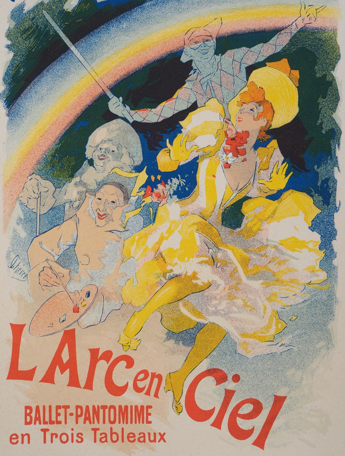 Jules Chéretfolies Bergère   Lithograph (Les Maîtres De L'affiche), 18951895 photo Art