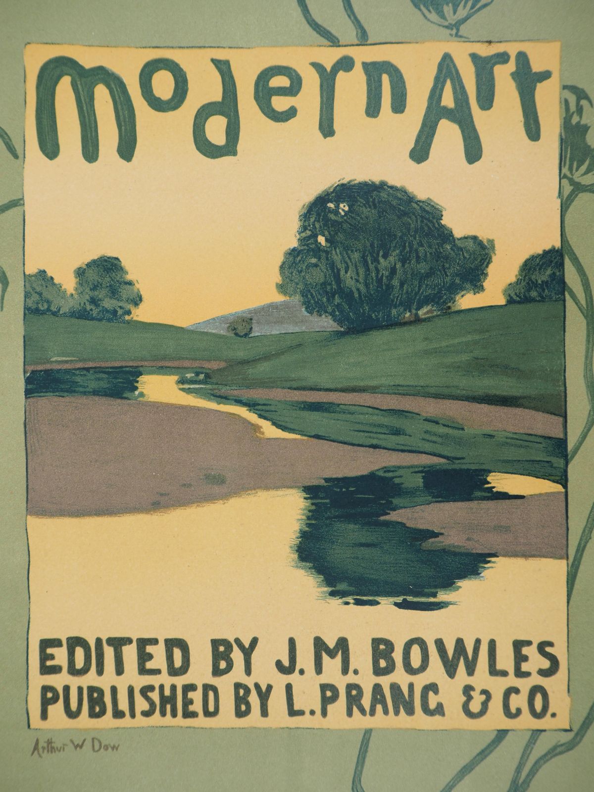 Arthur Wesley Dowmodern Art   Lithograph (Les Maîtres De L'affiche), 18951895 photo Art
