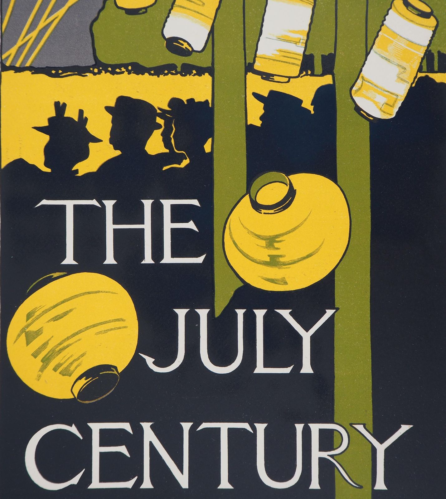 Charles Herbert Woodburythe July Century   Original Lithograph (Les Maîtres De L'affiche), 18951895 photo 297.0