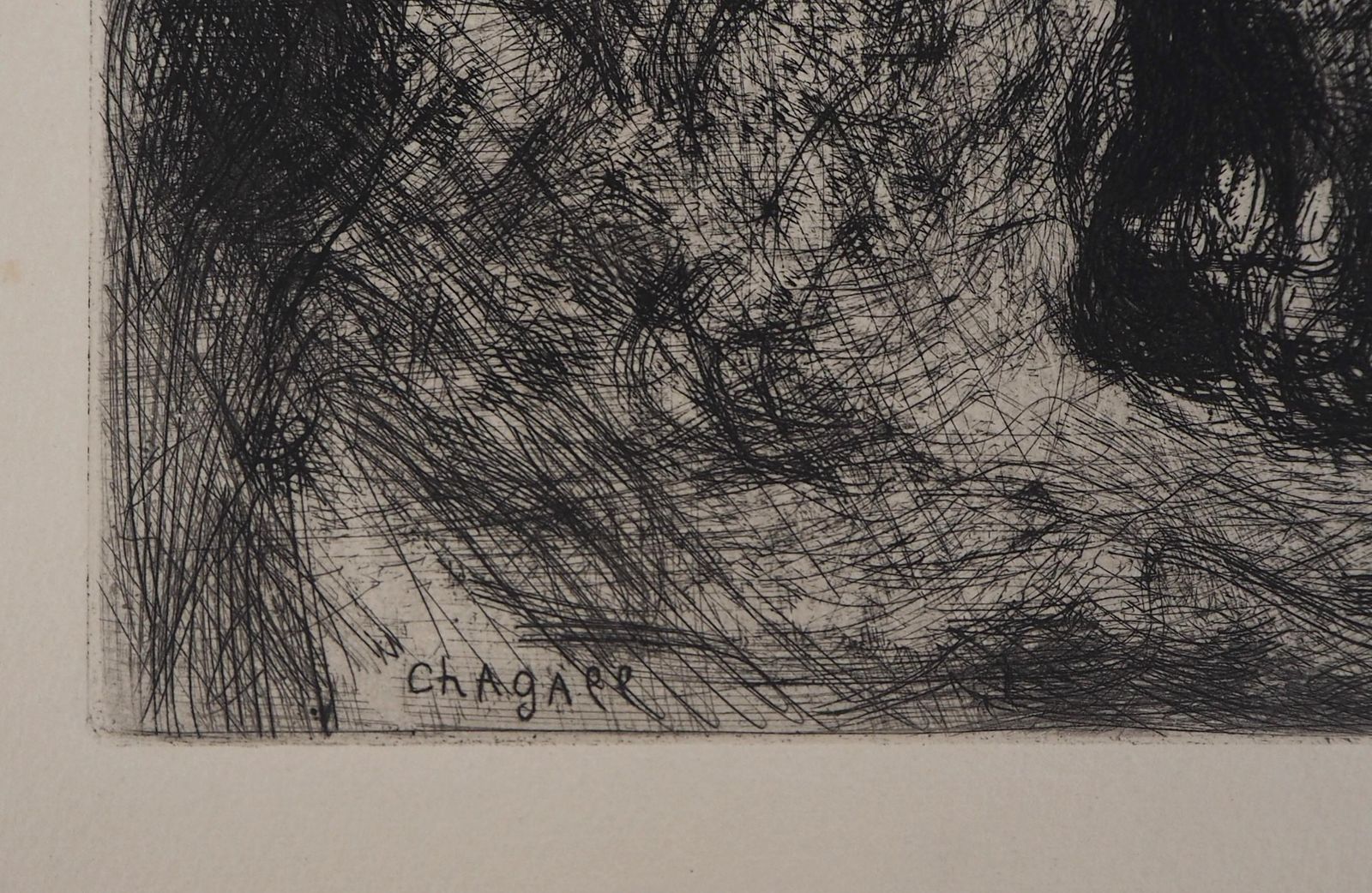 Marc Chagallthe Rat And The Elephant   Original Etching   Ref. Sorlier #1791952 photo furniture