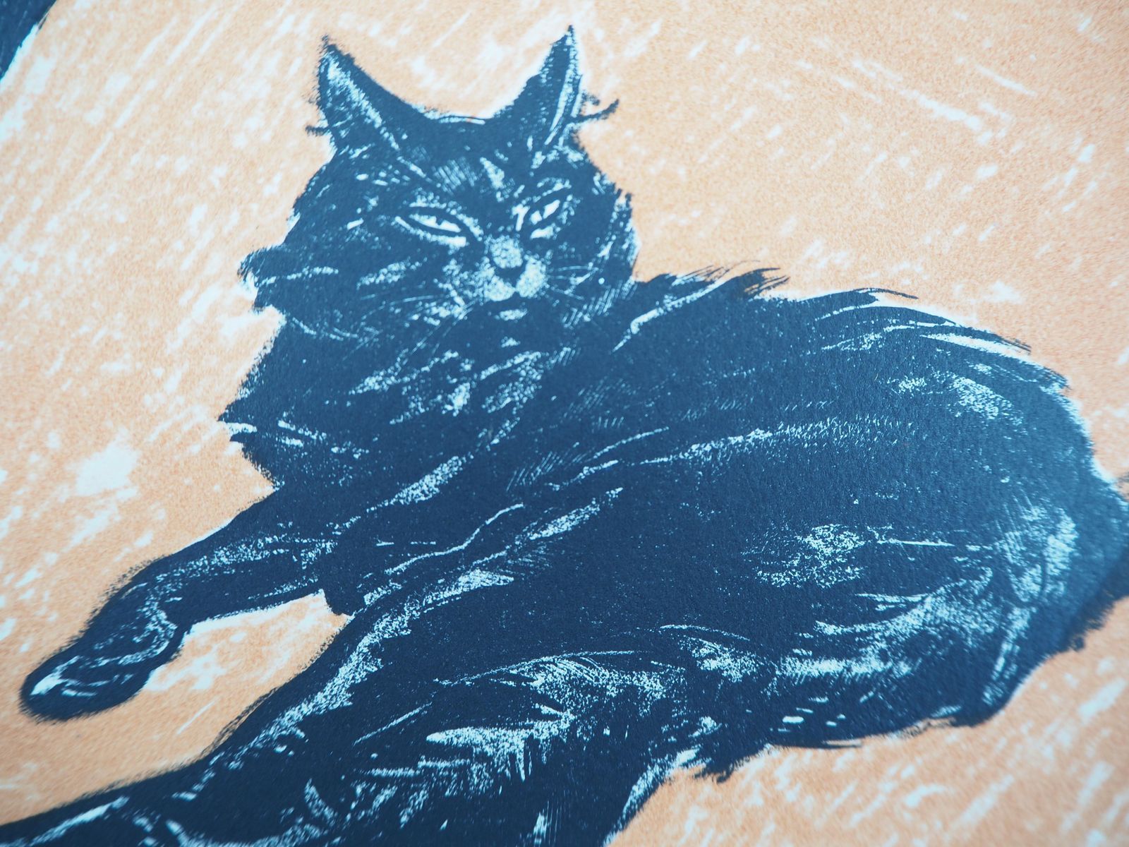 Jacques Namnude And Cat   Original Lithograph   C. 1937c. 1937 photo buy