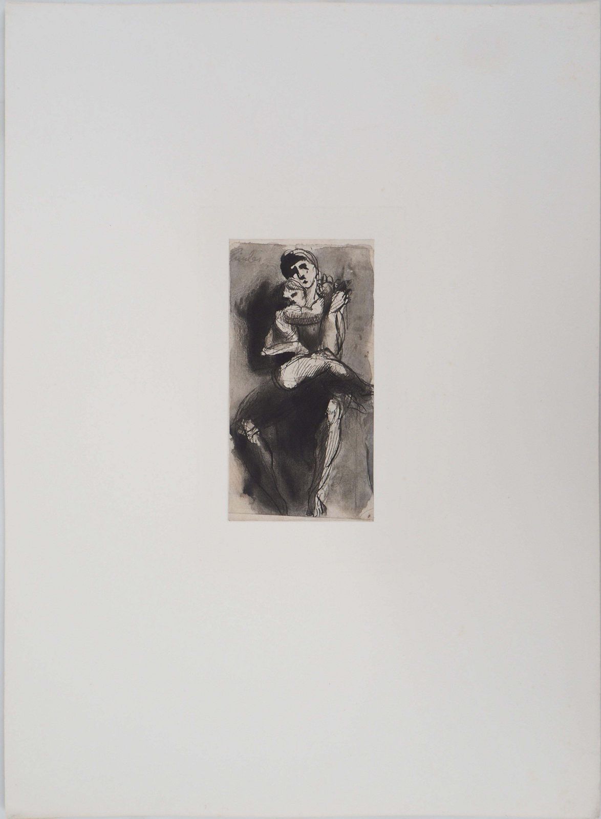 (After) Auguste Rodinmaternity : Woman And Child   Etching, 18971897 photo furniture
