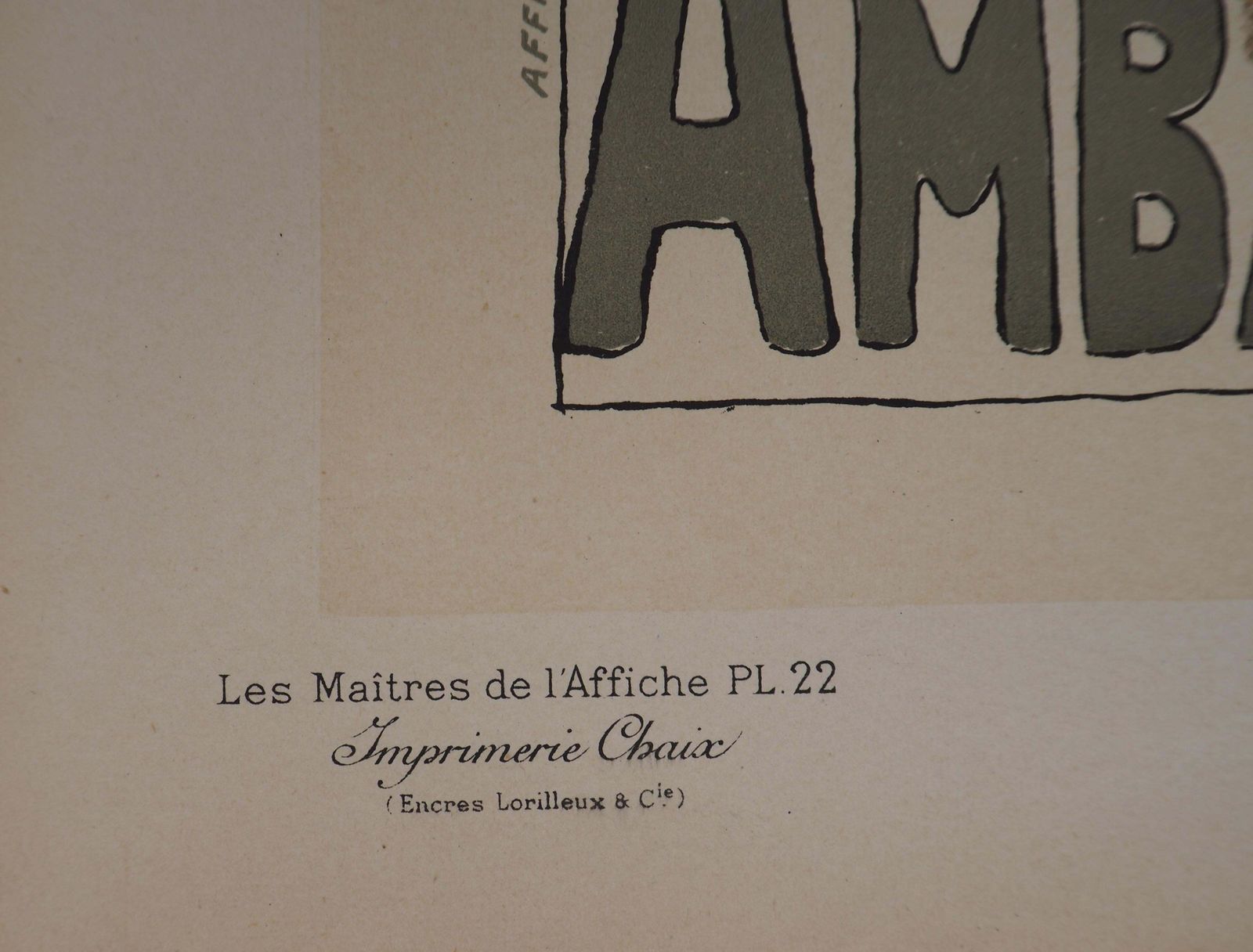 Lucien Métiveteugénie Buffet (Ambassadeurs)   Lithograph (Les Maîtres De L'affiche), 18951895 photo vintage