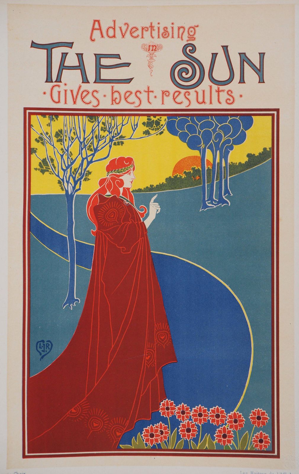 Louis Rheadthe Sun   Original Lithograph (Les Maîtres De L'affiche), 18951895