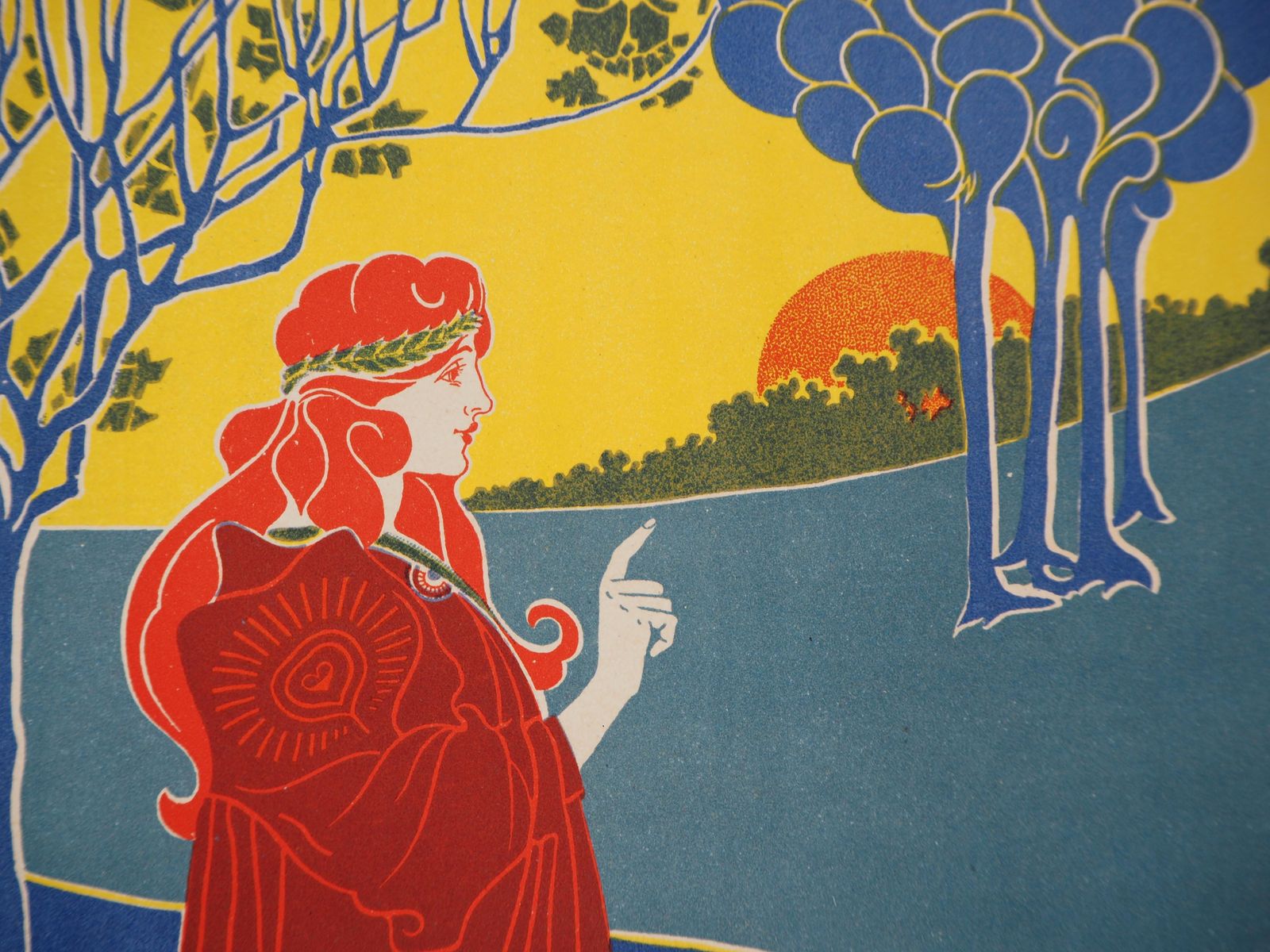 Louis Rheadthe Sun   Original Lithograph (Les Maîtres De L'affiche), 18951895 photo buy
