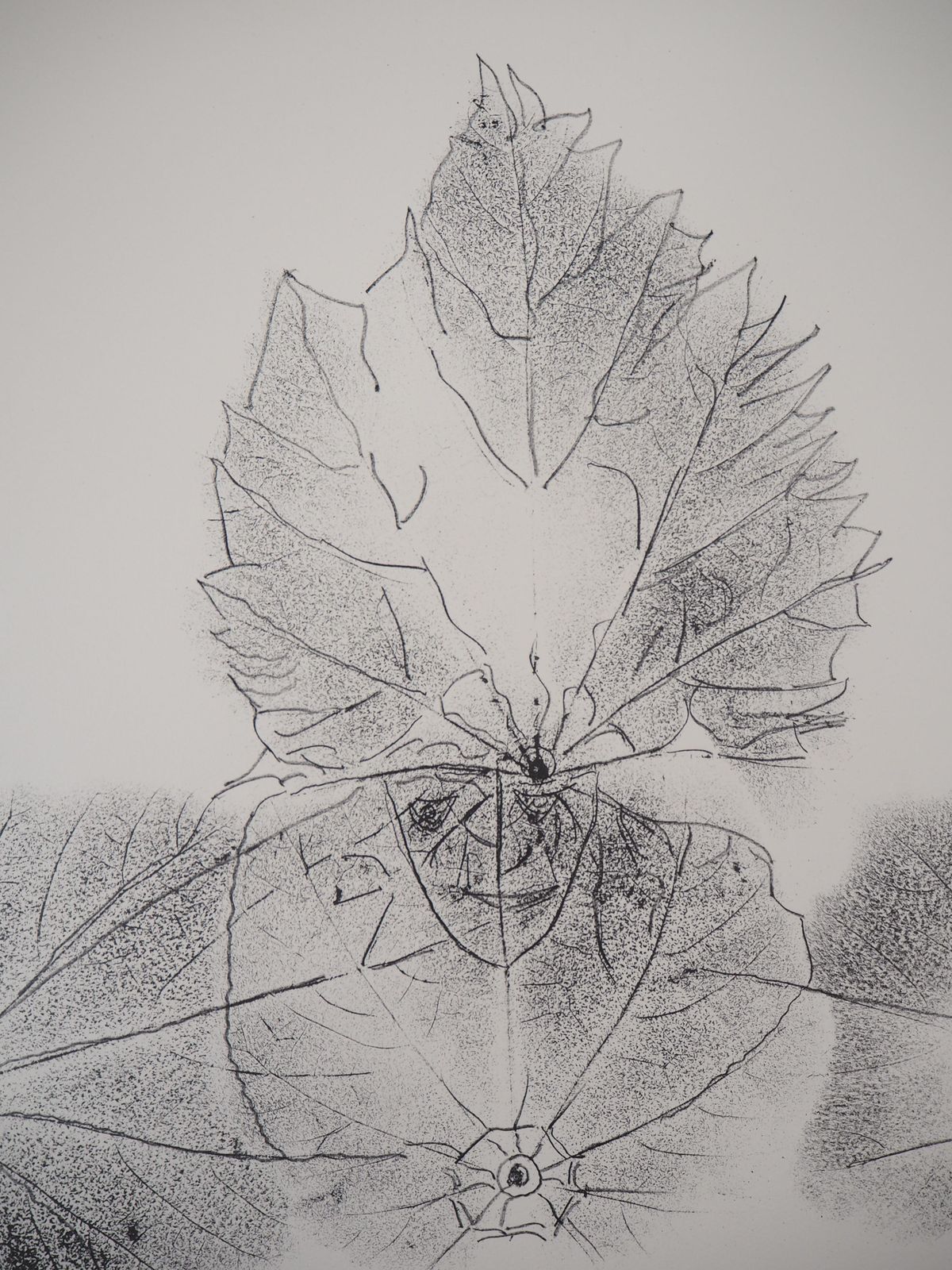Jean Paul Riopelletribute To Nelligan : Prince Of Leafs   Original Lithograph, Handsigned1979 photo Art