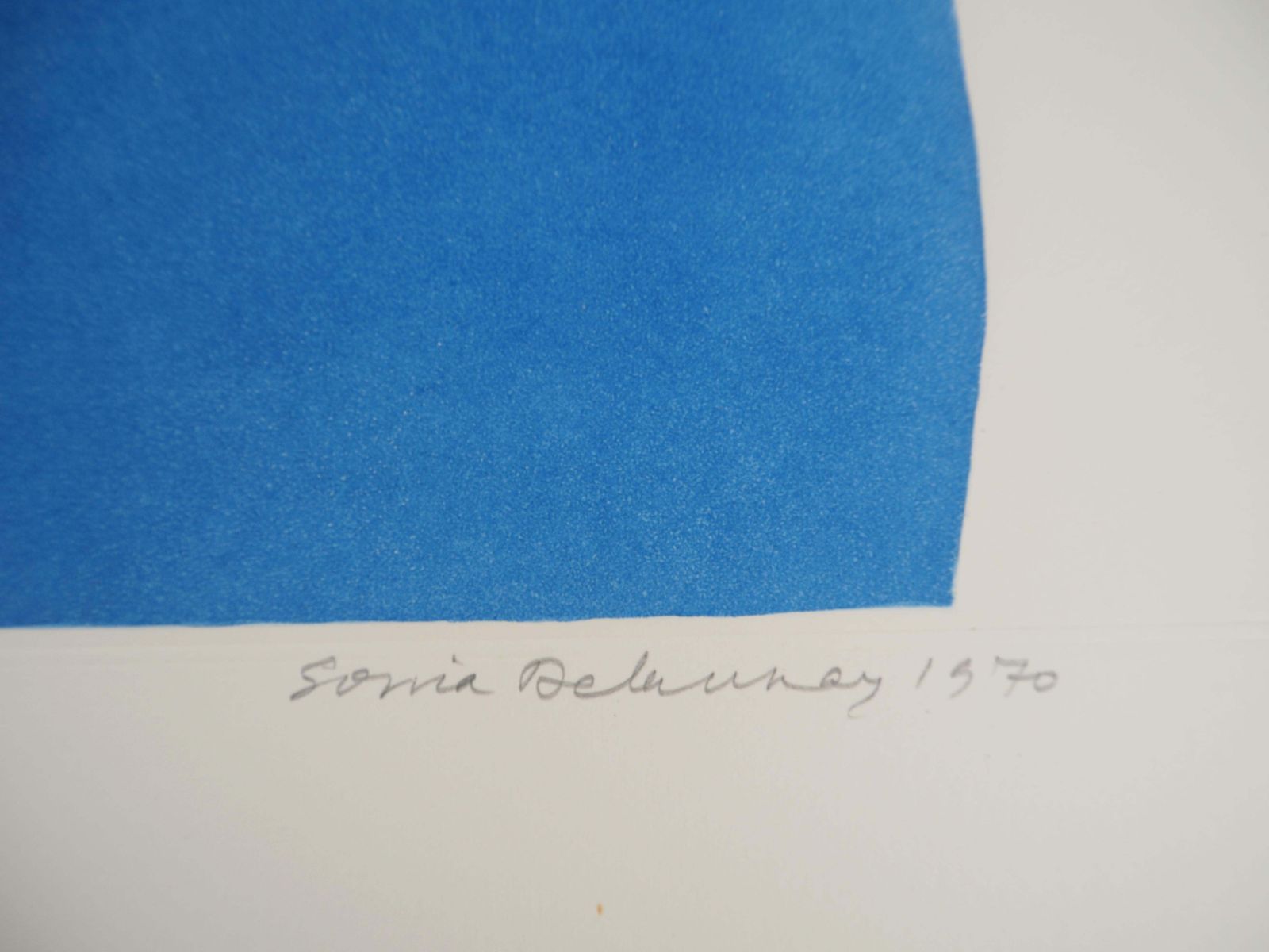 Sonia Delaunaycomposition 1970   Original Etching   Signed In Pencil & Numbered / 1501970 photo furniture