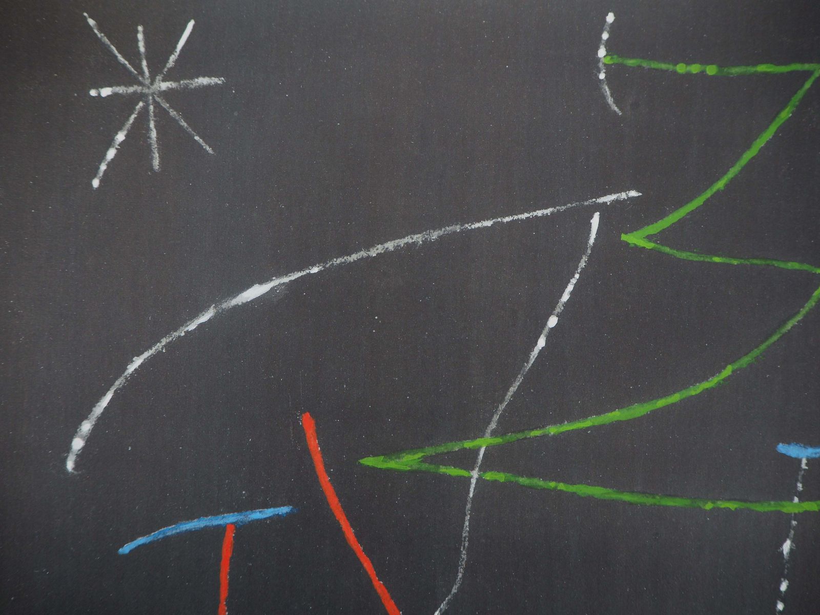 (After) Joan Miróin The Garden Under The Stars   Lithograph And Stencil, 19581958 photo Art