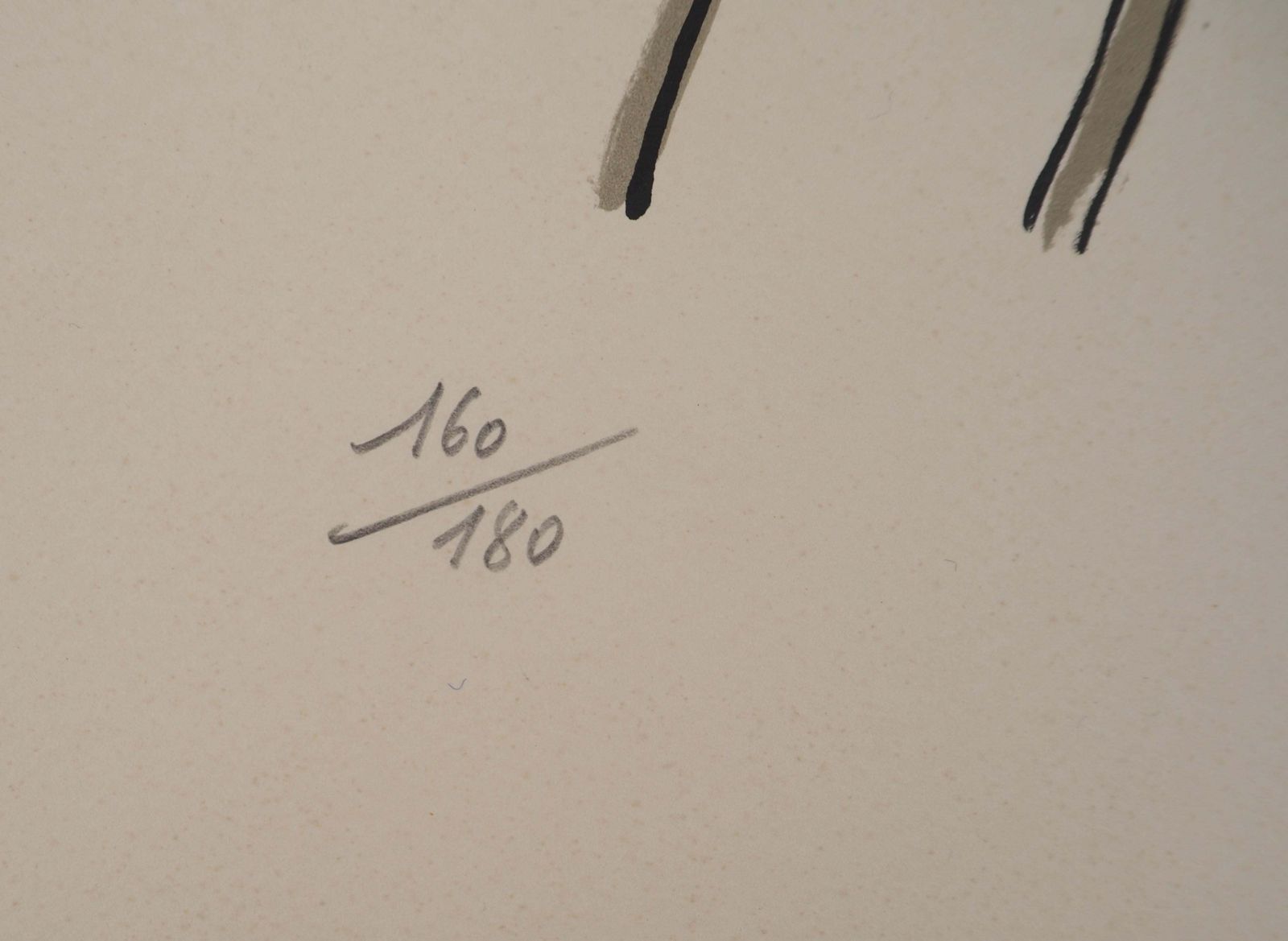 Fernand Légerthe City, The Train Station   Original Lithograph, Handsigned, 19591959 photo vintage