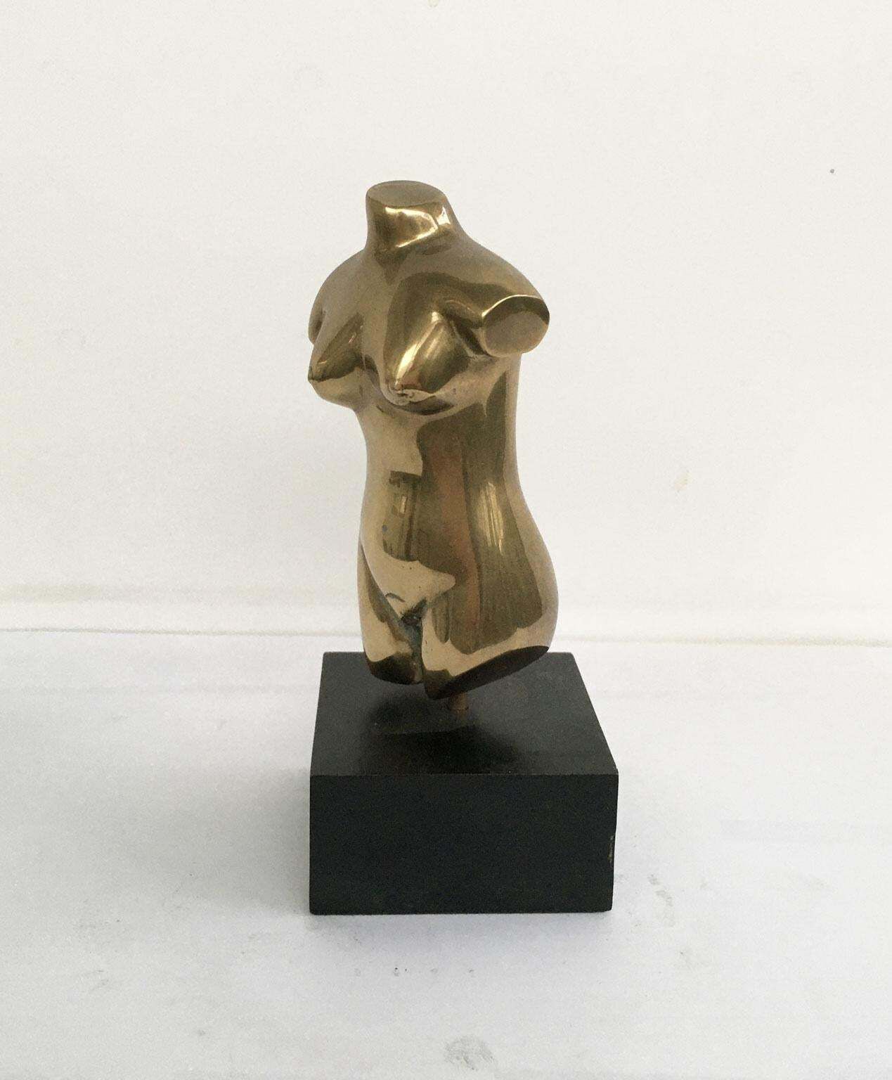 photo for sale 1970 Italy Bronze Abstract Sculpture By Cristiana Isoleri Reperto Fragment