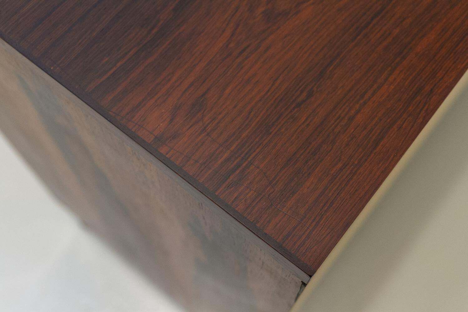 2040.0 Danish Modern Rosewood Cabinets By Bjerringbro Savværk, 1960s. Set Of 2. photo