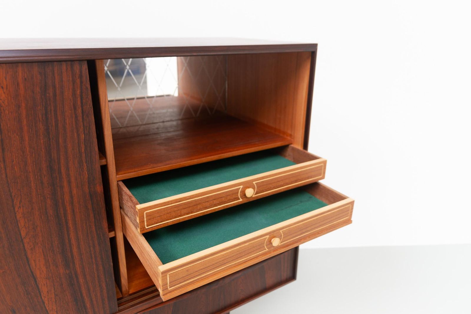 Mid Century Danish Rosewood Sideboard By E.W. Bach For Sejling Skabe, 1960s. photo vintage
