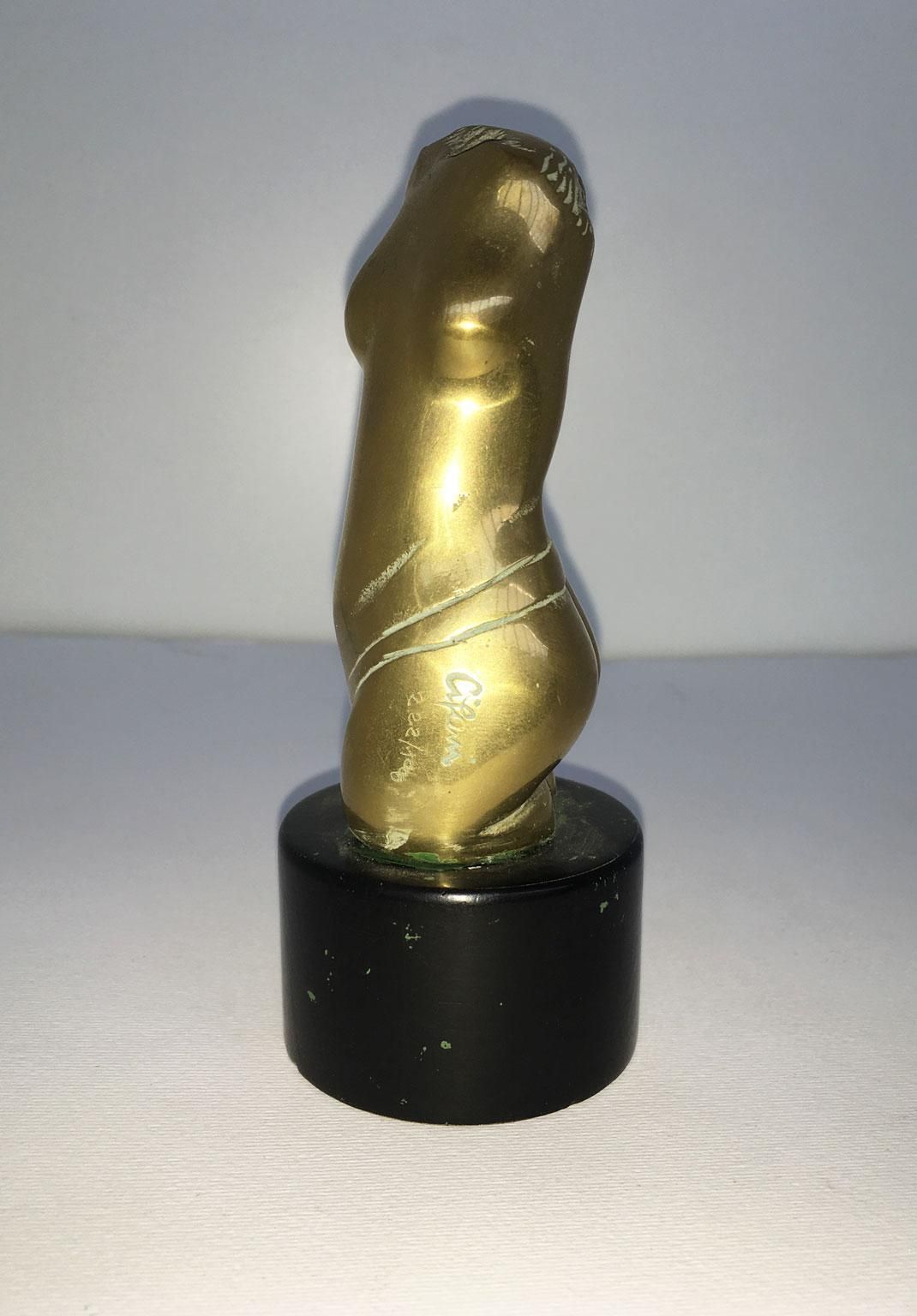 photo buy 1980 Italy Post Modern Bronze Abstract Sculpture By Alfredo Cifani Title Eos
