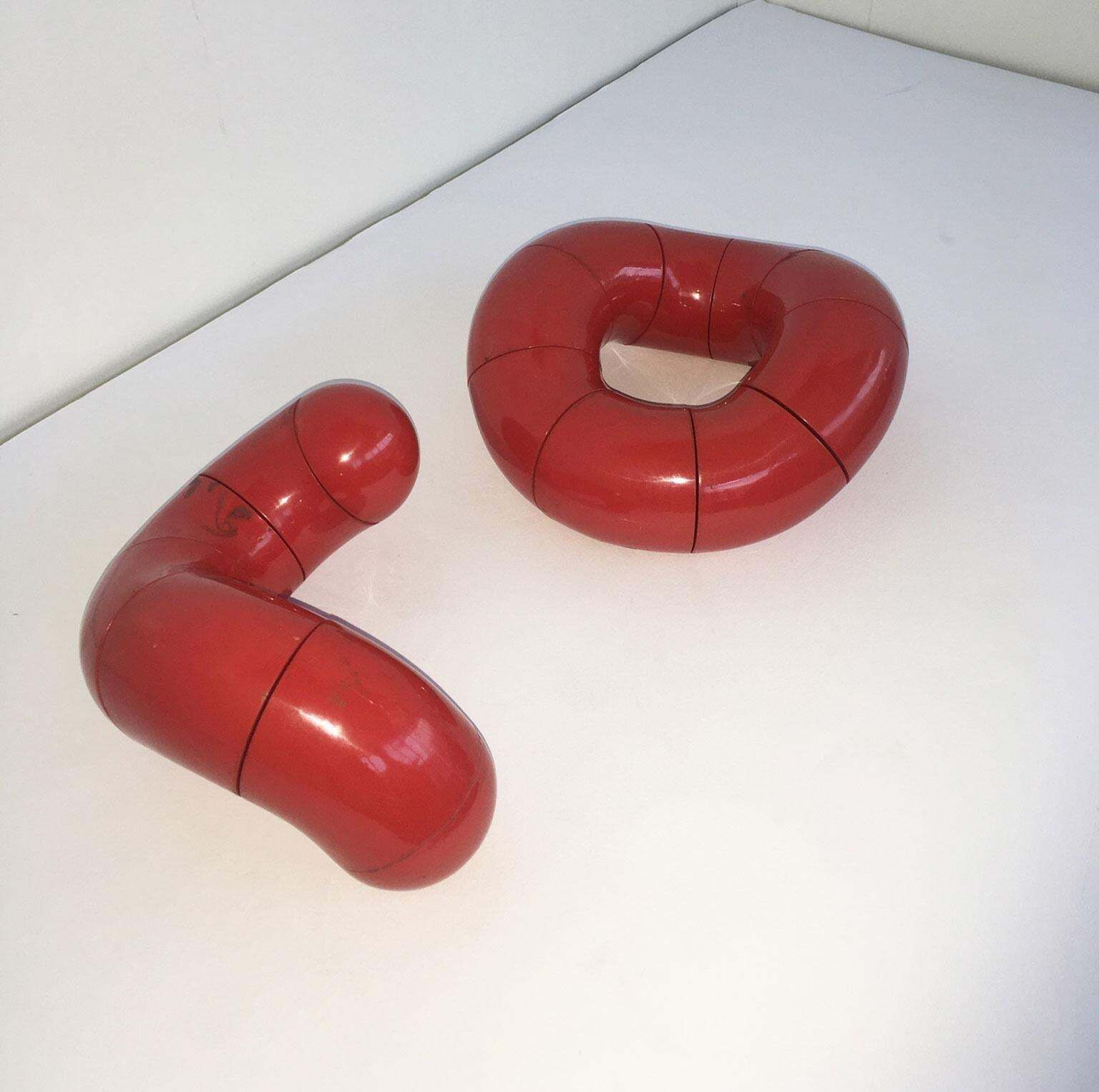 photo vinterior 1980 Italy Post Modern Abstract Kinetic Sculpture Les Simonnet  Polimorphes