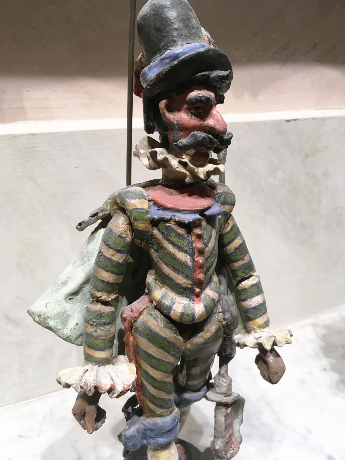 photo buy 1750 Venezia Italy Set 7 Lacquered Puppets Polychrome Wooden And Papier Machè