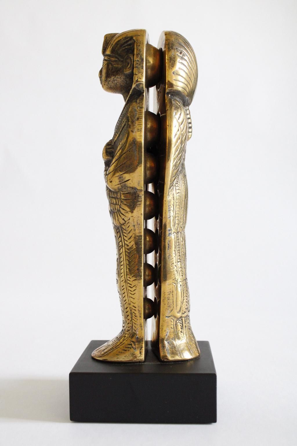photo furniture Italy, 1990, Post Modern Abstract Bronze Sculpture By Filippo Panseca