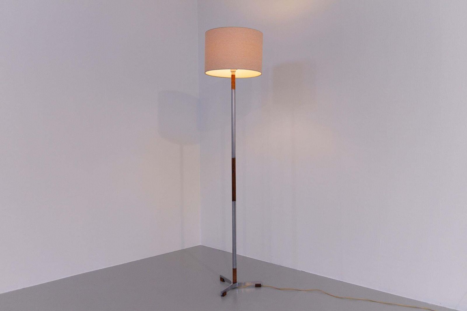 Lighting Vintage Danish Monolit Floor Lamp By Jo Hammerborg For Fog & Mørup, 1960s photo