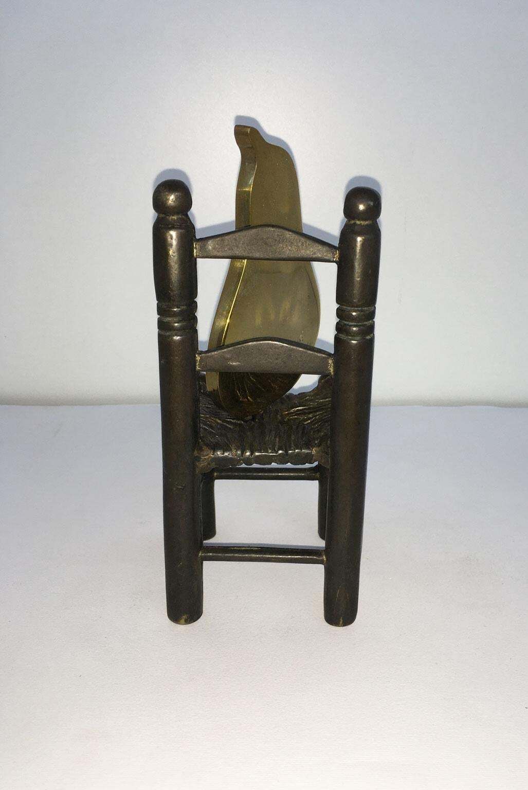 Art 1989 Italy Bronze Abstract Sculpture Concetto Pozzati In Posa photo