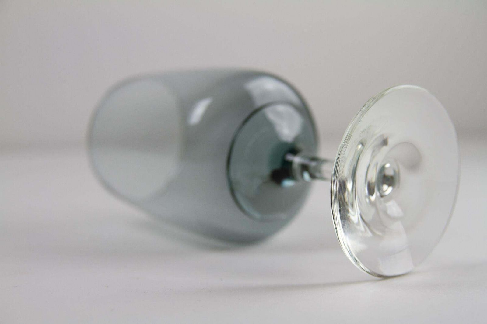 photo for sale Vintage Danish Holmegaard Atlantic Beer Glasses, 1960s. Set Of 6.