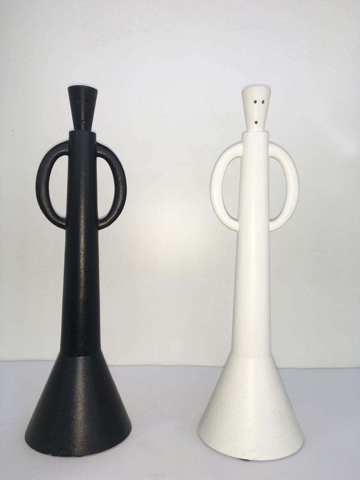 1980 Italy Post Modern Abstract Sculpture Alessandro Guerriero Portabuono Qua photo vintage