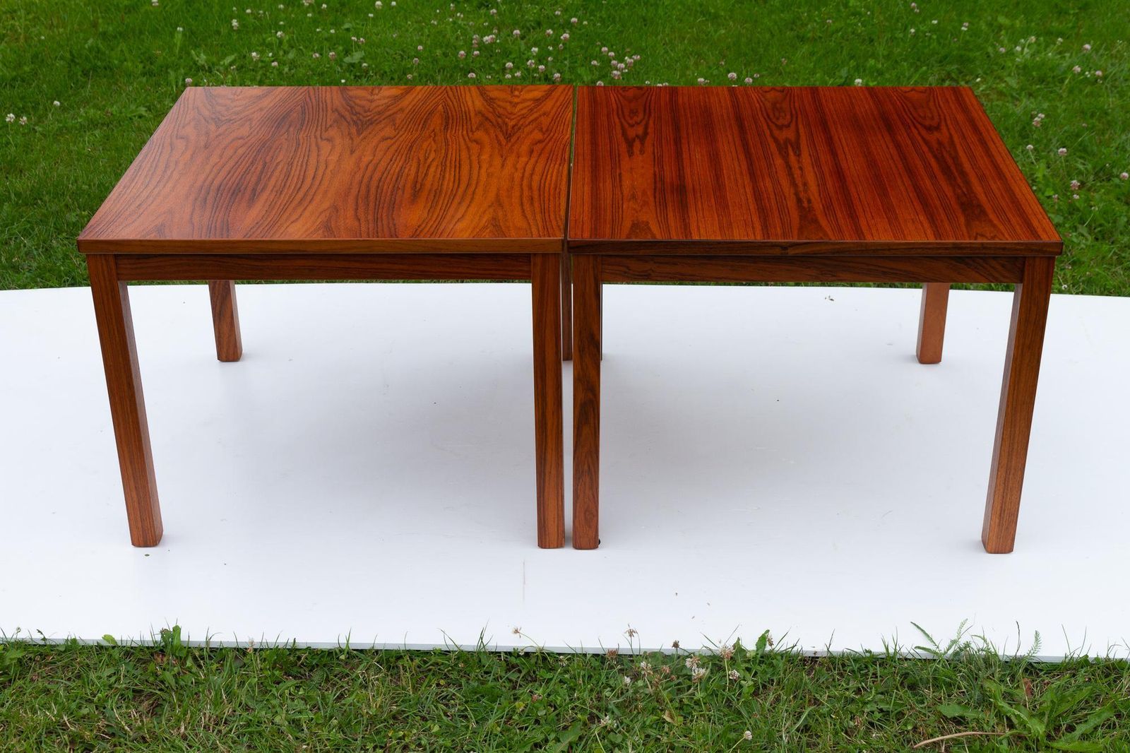 Danish Modern Rosewood Side Tables, 1960s, Set Of 2 photo vinterior