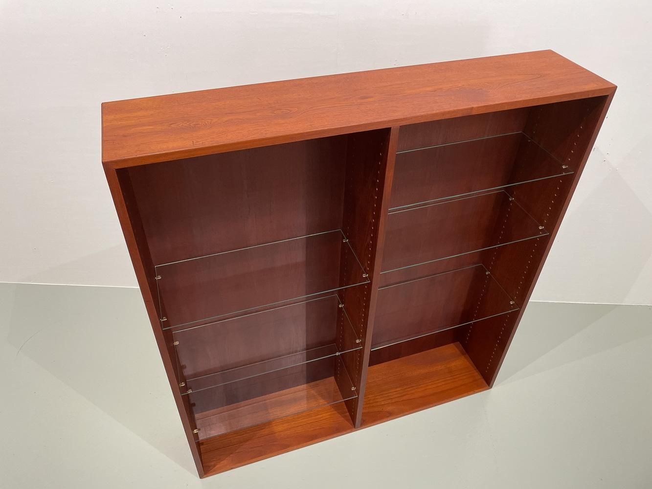 Danish Modern Teak Bookcase By Børge Mogensen For Fdb Møbler, 1950s photo for sale