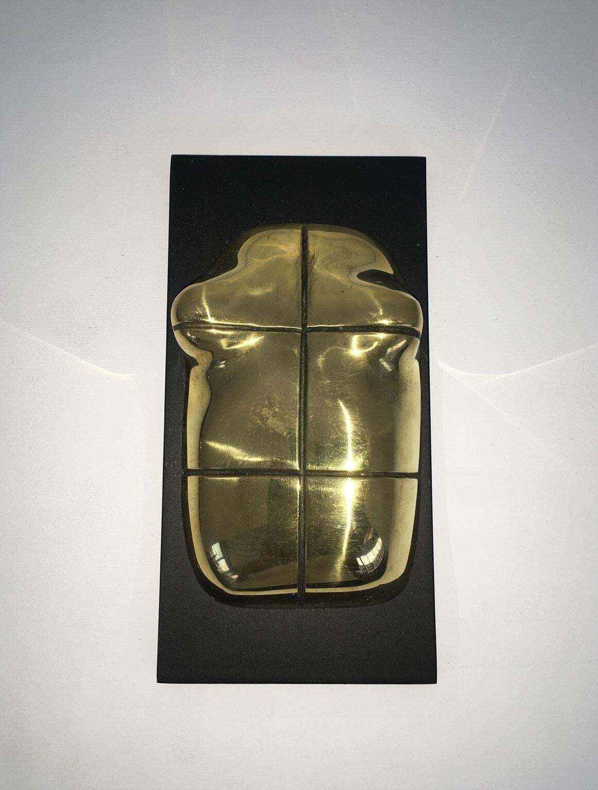 1980 Italy Bronze Abstract Sculpture Jiro Sugawara Orizzonte Femminile photo furniture