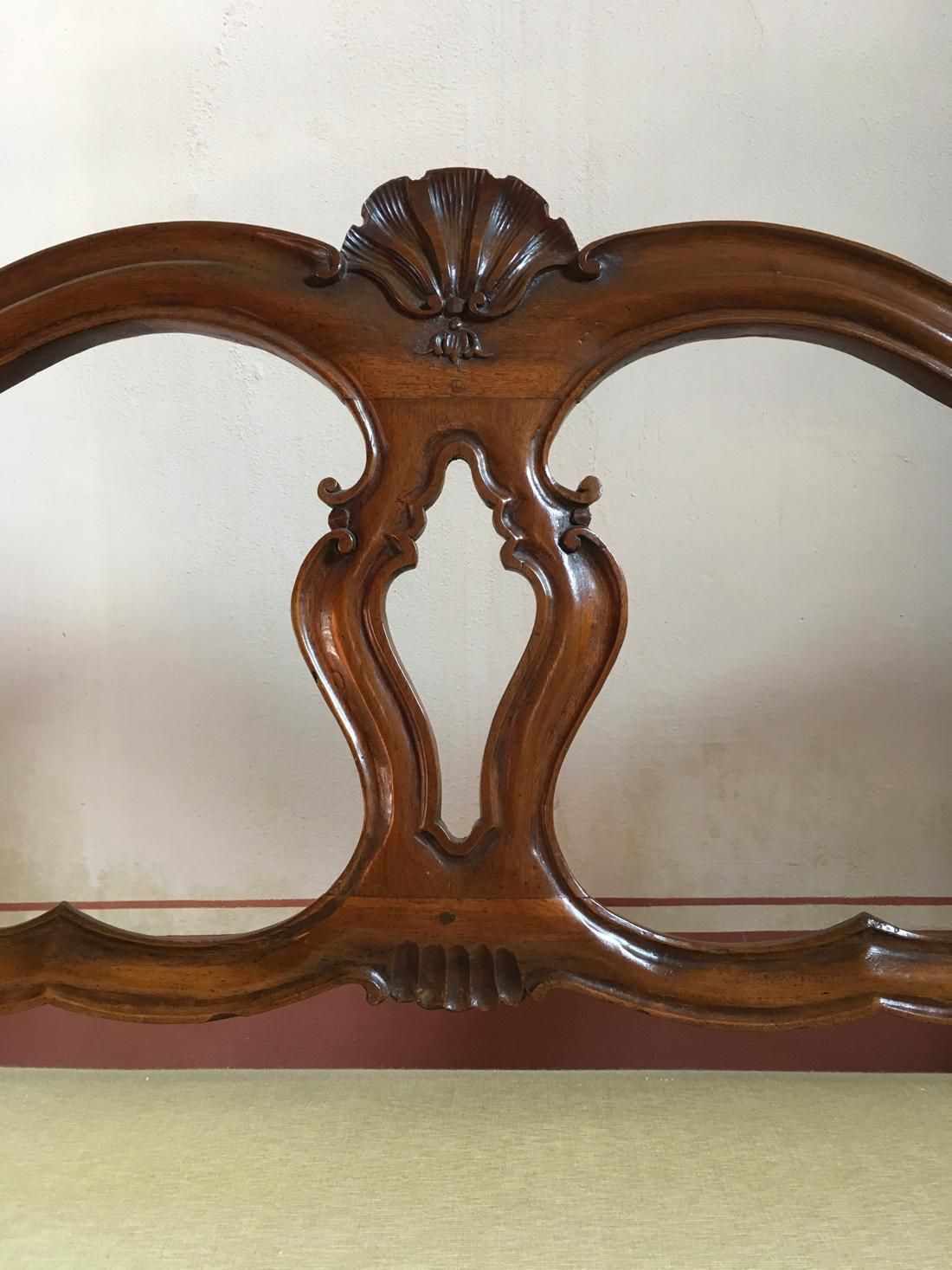 Italy Venezia Mid 18th Century Baroque Wooden Sofa photo for sale