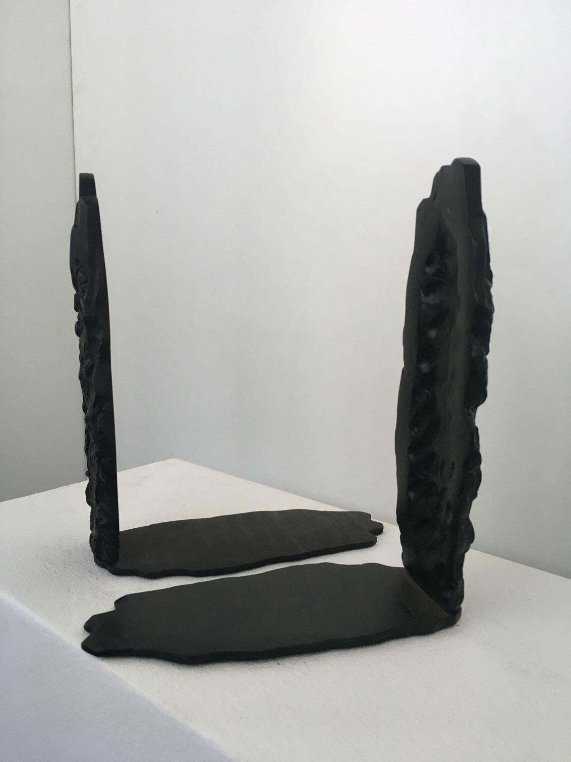 photo vinterior Italy 1980 Post Modern Bronze Abstract Sculpture By  Graziano Pompili