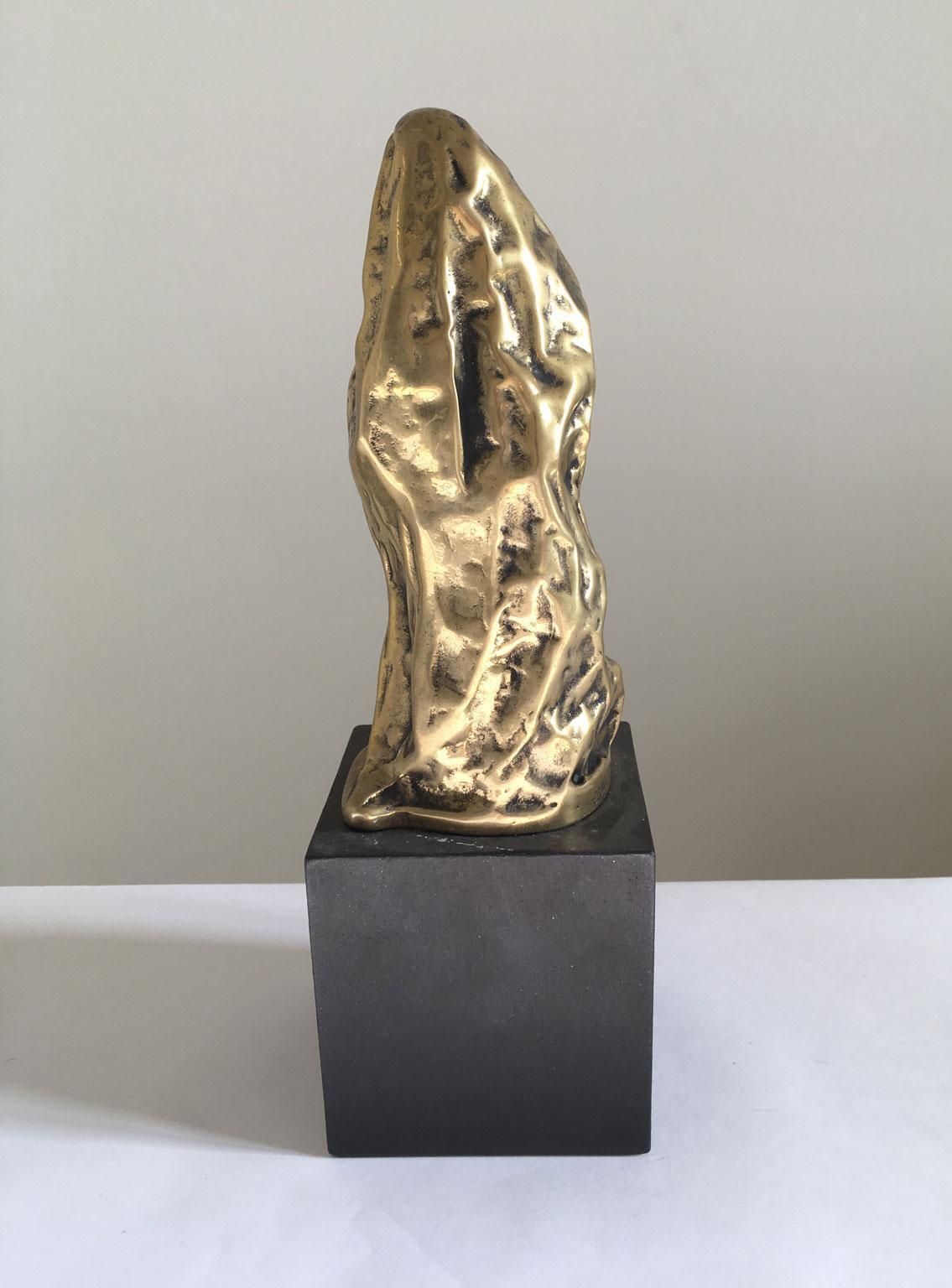 1980 Italy Post Modern Cristina Roncati Bronze Abstract Sculpture Donna Velata photo buy