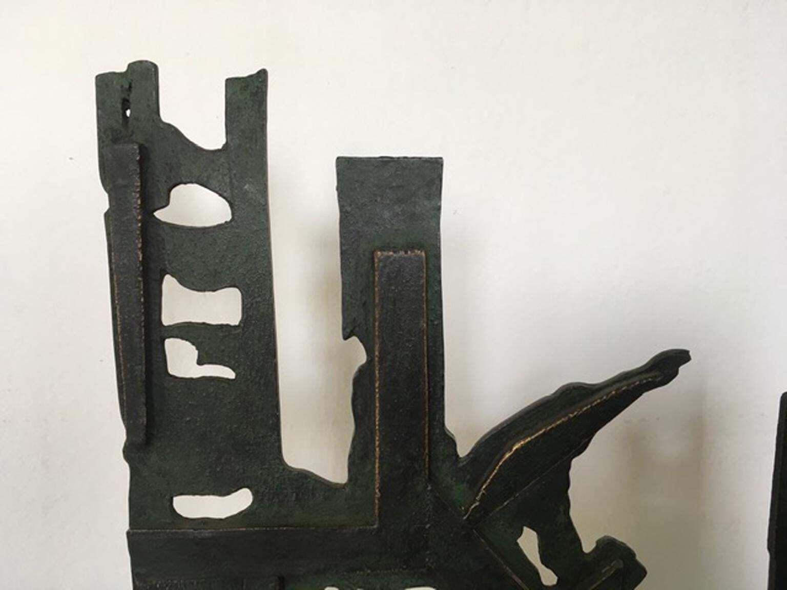 Italy 1980 Abstract Sculpture By Nevio De Luca photo buy