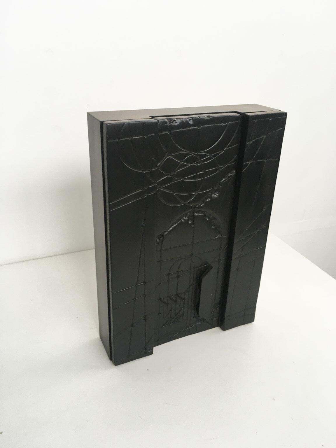 1980 Italy Walter Valentini Bronze Abstract Sculpture City Of The Sun photo 2057.0
