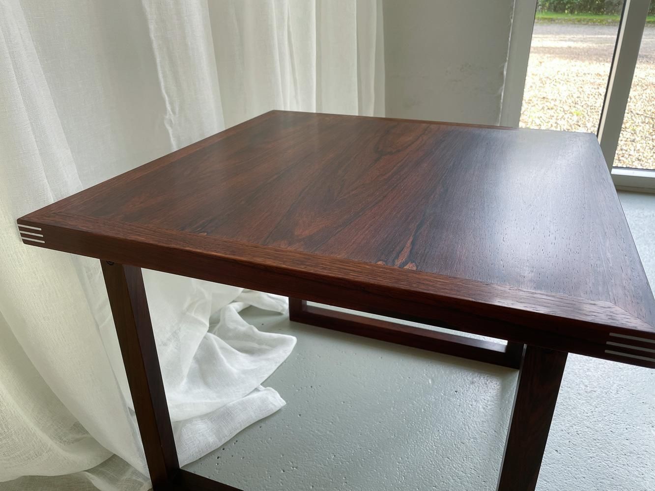 847.0 Danish Modern Rosewood Side Table By Rud Thygesen For Heltborg Møbler, 1960s. photo